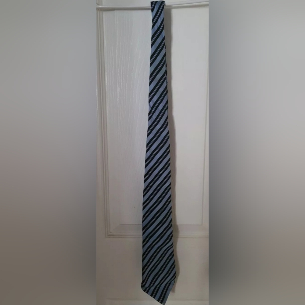 Resilio Blue Black Stripe Tie Regular 58"